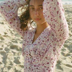 Realisation Par silk top - Kaia Mystic, worn once!